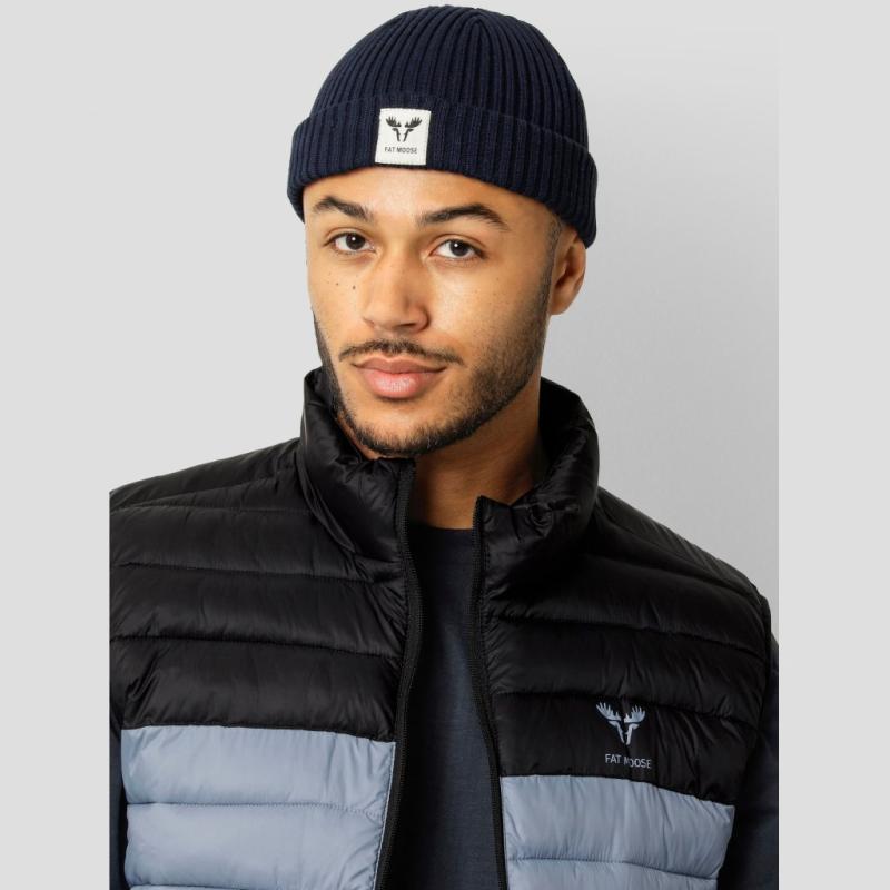 Fat Moose Beanie - Ikonisk hue i 100% bomuld