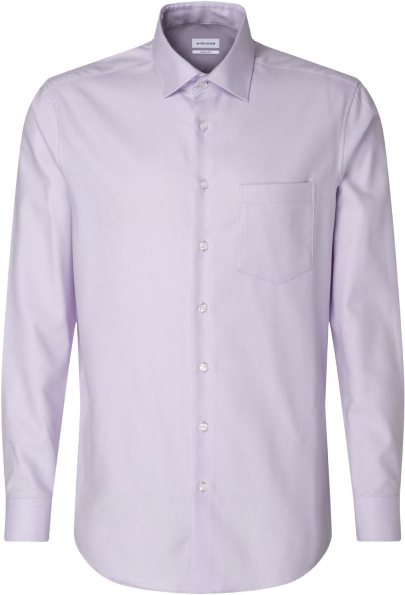 Business Shirt Regular Long Sleeve Kentcollar Uni fra Seidensticker