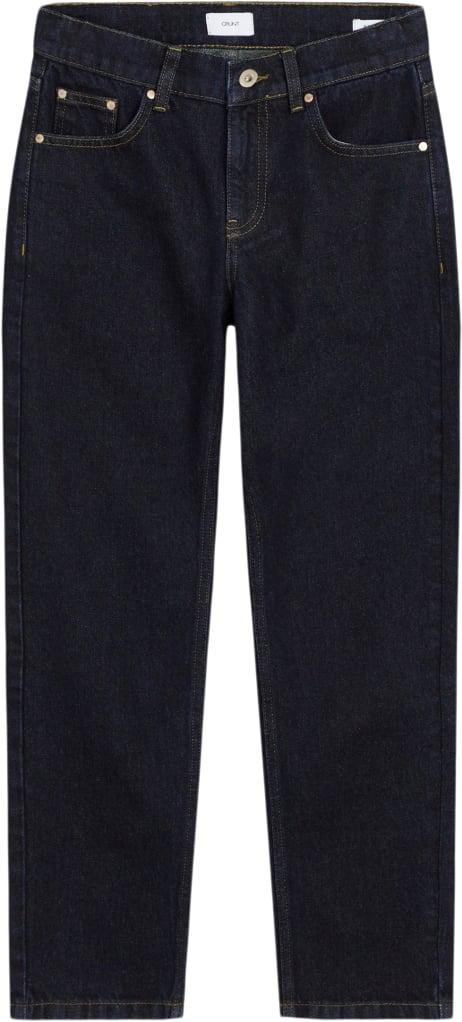 Street Loose Raw Blue Jeans - 100% Bomuld Kvalitet