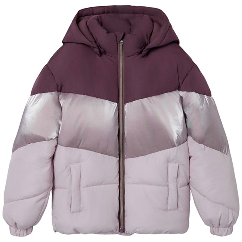 Arctic Dusk Mille Puffer Jakke - Block Foil Noos tilbud