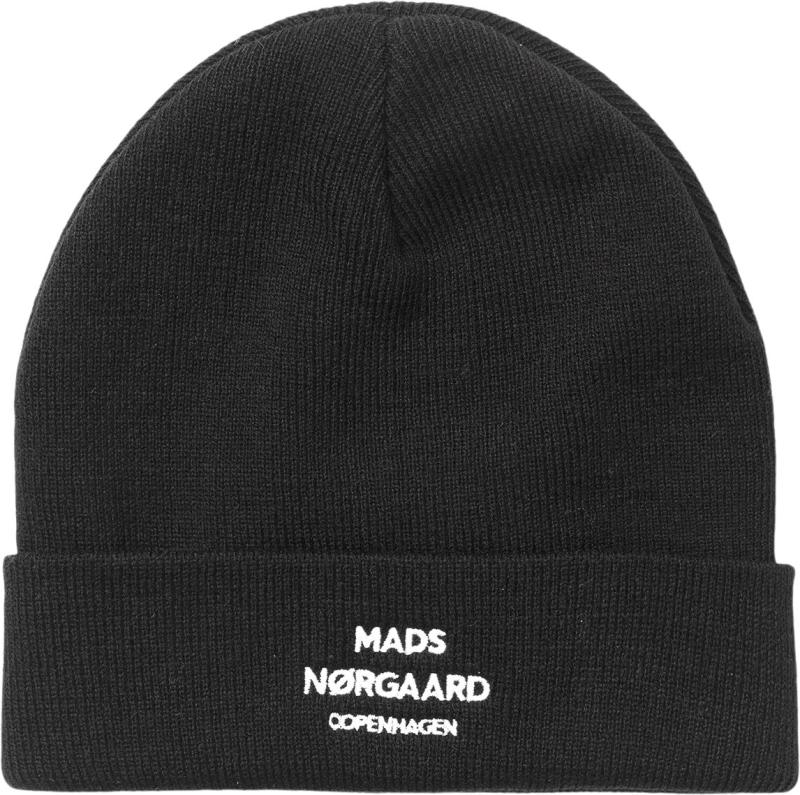 Isak Logo Ambas Beanie fra Mads Nørgaard - Copenhagen