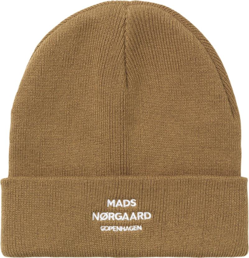 Isak Logo Ambas Beanie fra Mads Nørgaard - Copenhagen