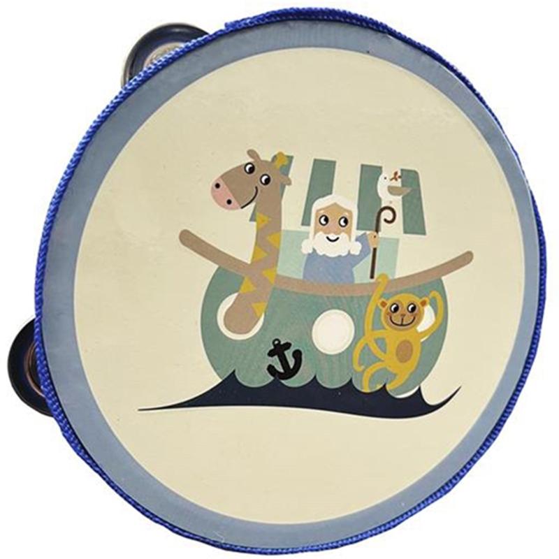 Tamburin Noahs Ark Dusty Blue fra Magni