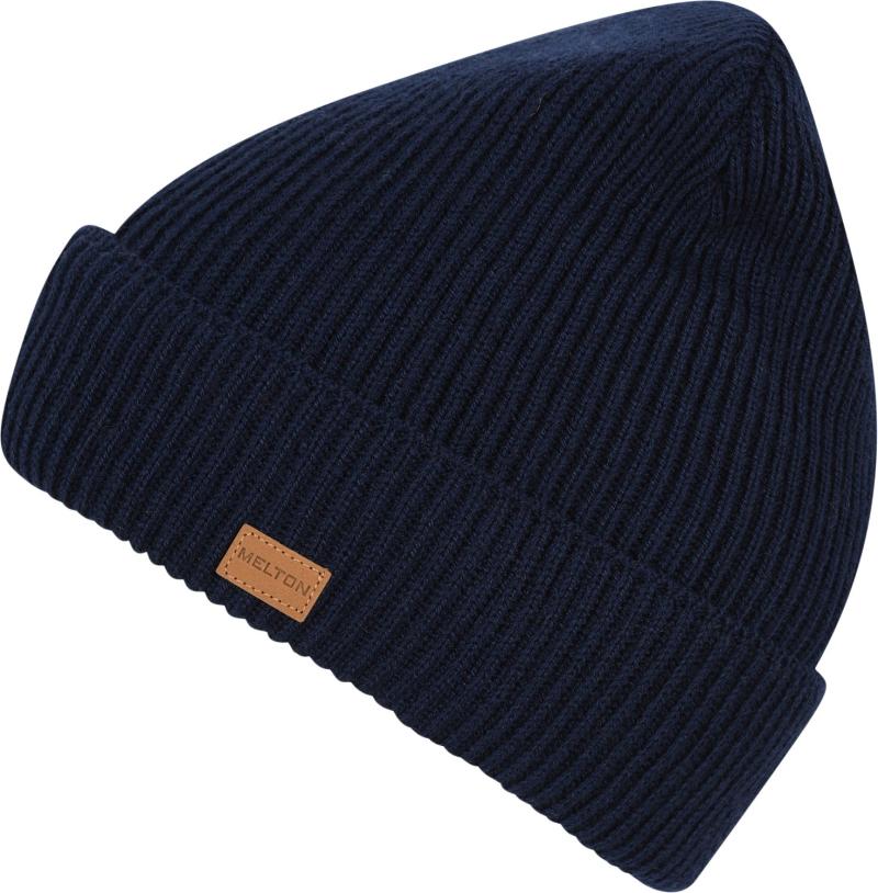 Basic Ribbed Beanie fra Melton