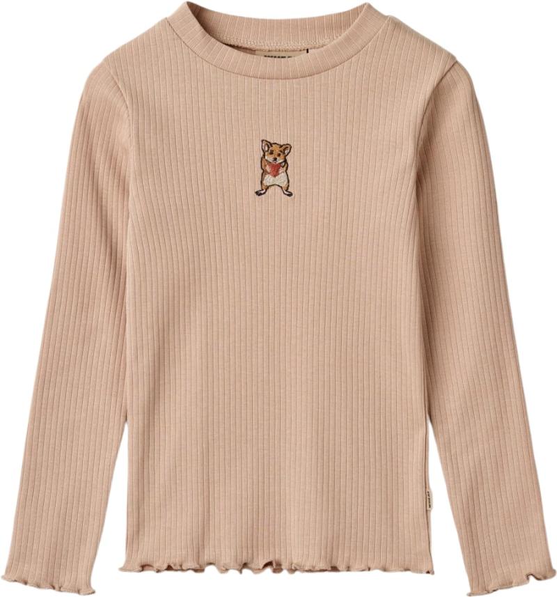 Langærmet Basis Tshirt Britt fra Wheat