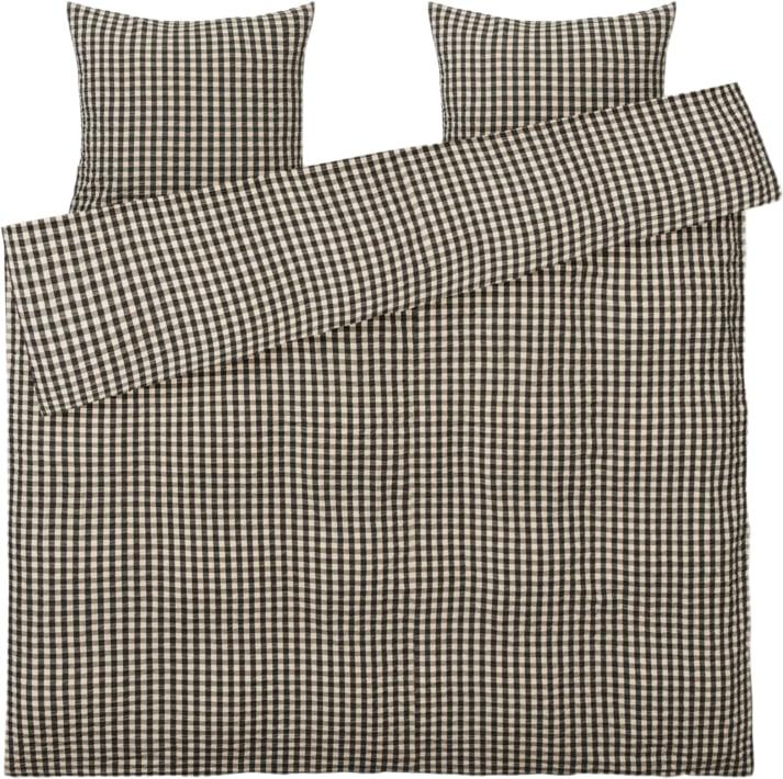 Bæk&bølge Sengetøj 200x220 Cm Sort Sand Dk fra Juna
