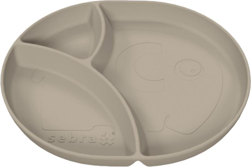 Mums, Tallerken, Ruminddelt, Jetty Beige fra Sebra
