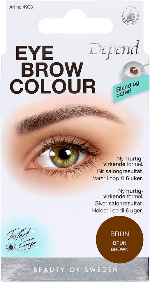 Eyebrow Colour Brown fra Depend