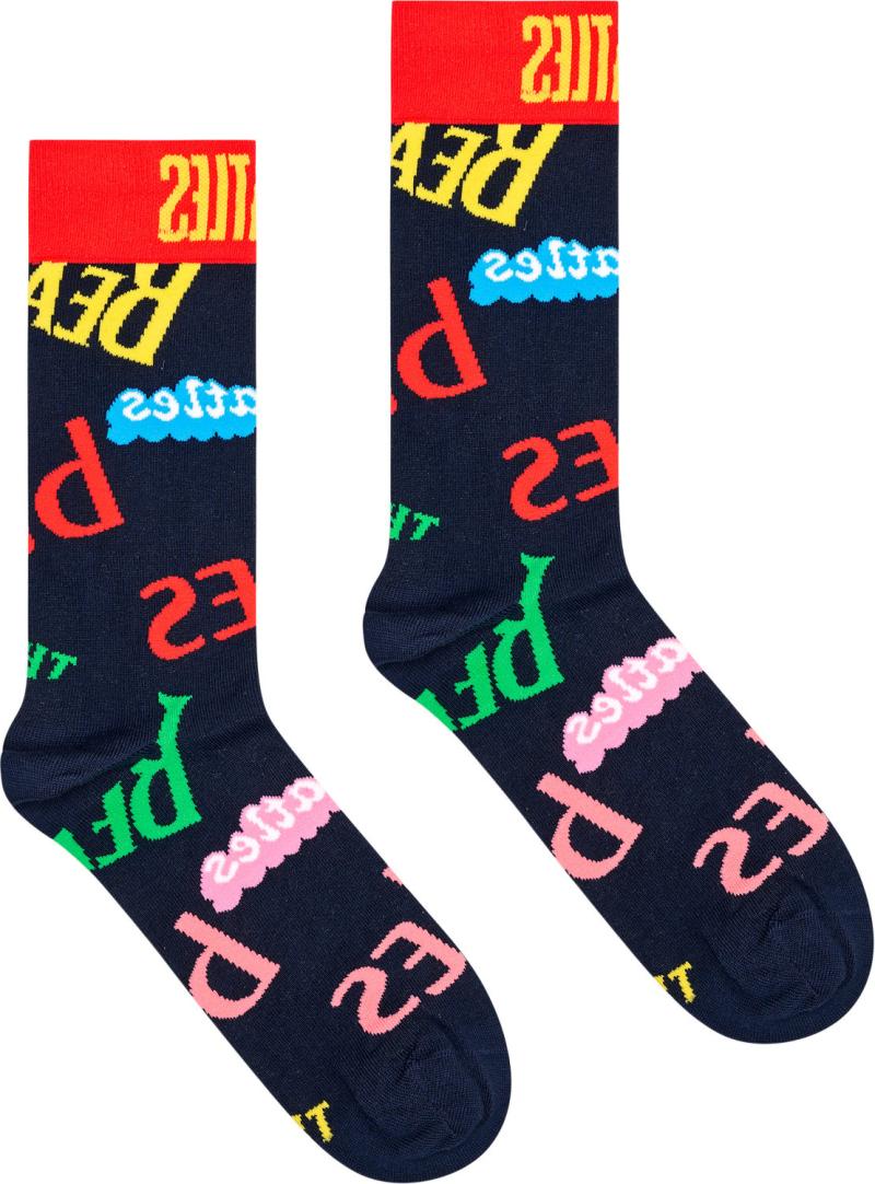 Beatles Ankelstrømper - In The Name Of Sock fra Happy Socks