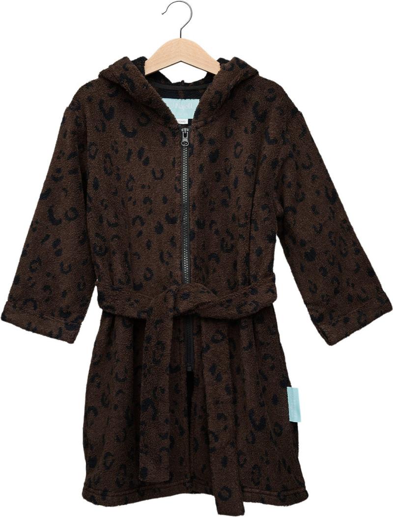 Bathrobe Leopard Brown 1 2 Years fra Najell