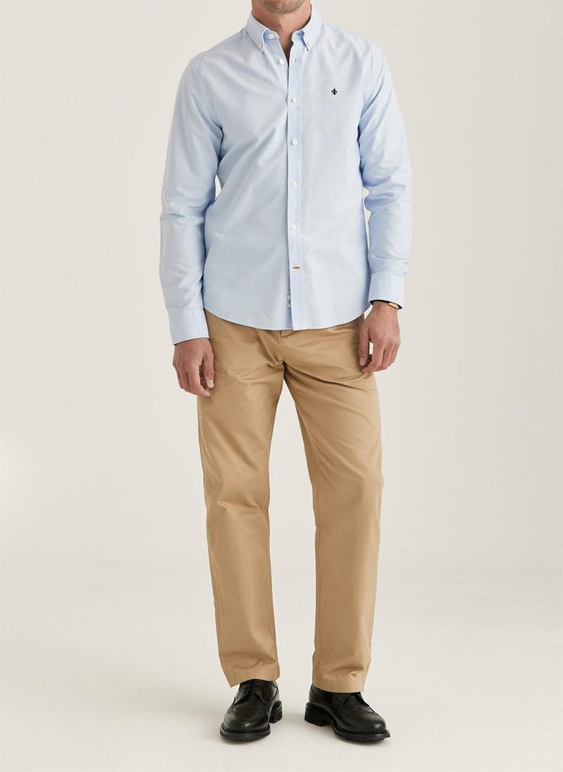 Oxford Button Down Shirt fra Morris Stockholm