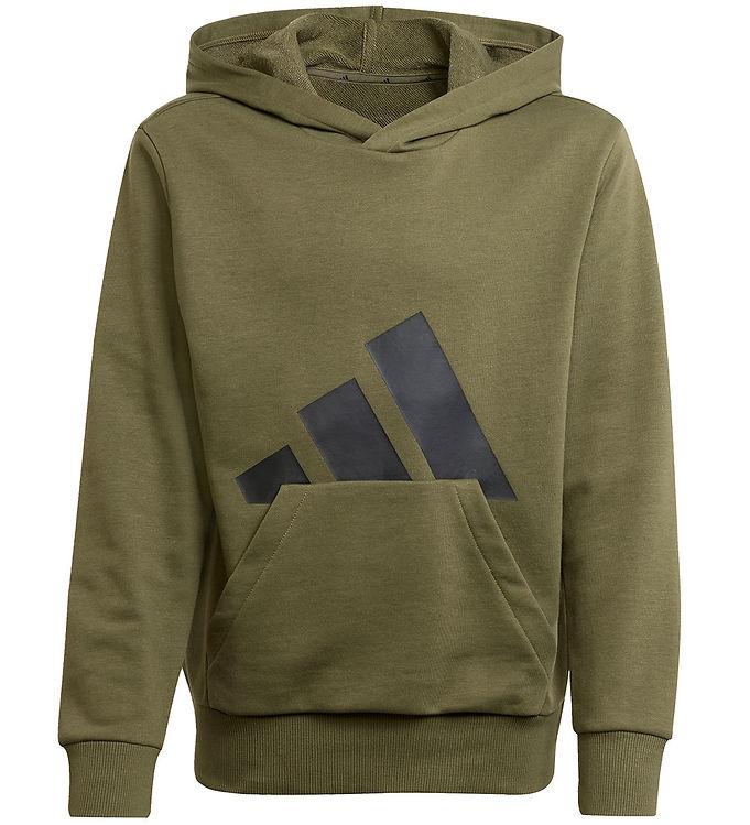Adidas Performance Hættetrøje i Olistr Black til børn