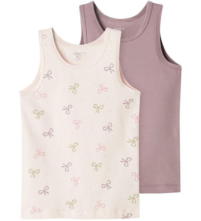 Undertrøjer Noos 2 Pak Nmftank Barely Pink fra Name It