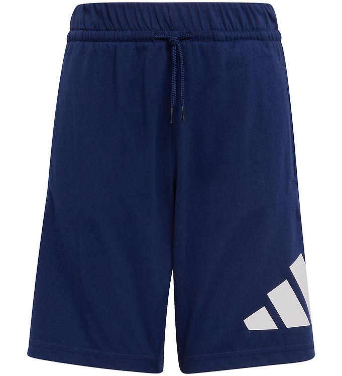 Adidas Performance Shorts i Dkblå og Hvid til børn