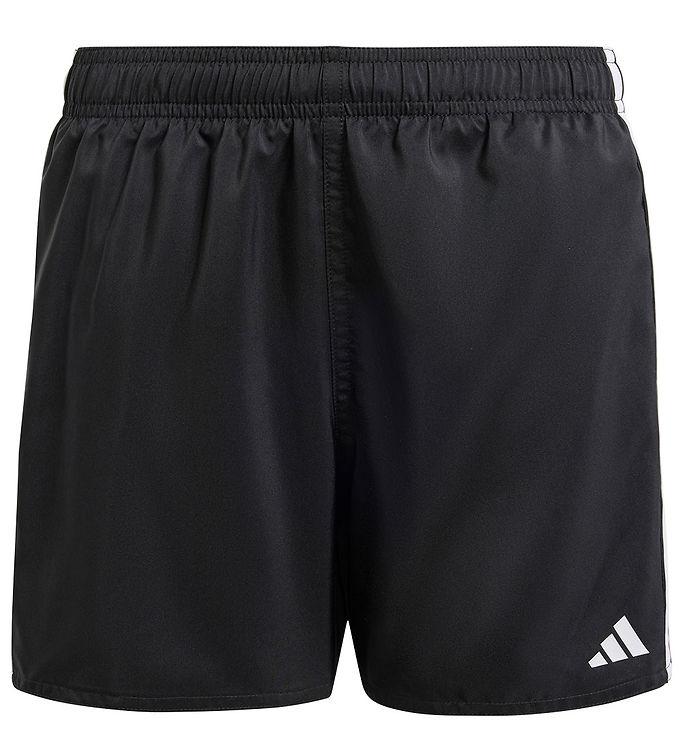 Adidas Performance Badeshorts 3s i Sort og Hvid