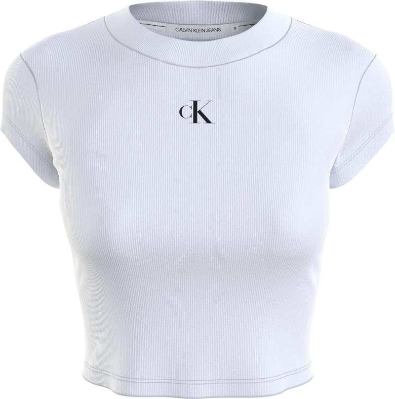 Calvin Klein Ck Rib Baby Tee - Kortærmet T-shirt
