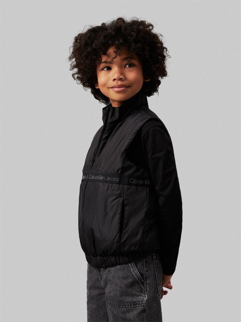 Boxy Light Padded Tape Vest fra Calvin Klein