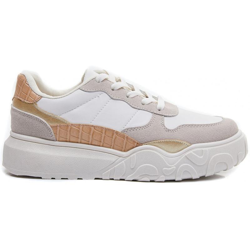 Dame Sneakers  Beige fra Shoes hos Klædeskabet.dk 5711614760956