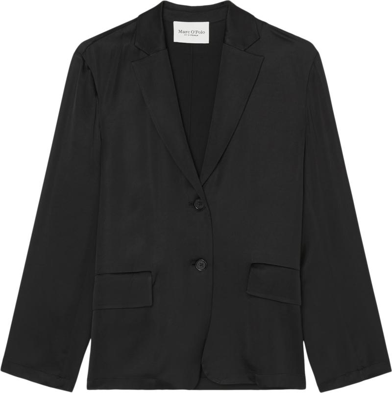 Blazer, Modern Sateen Style, Relaxe fra Marc Opolo