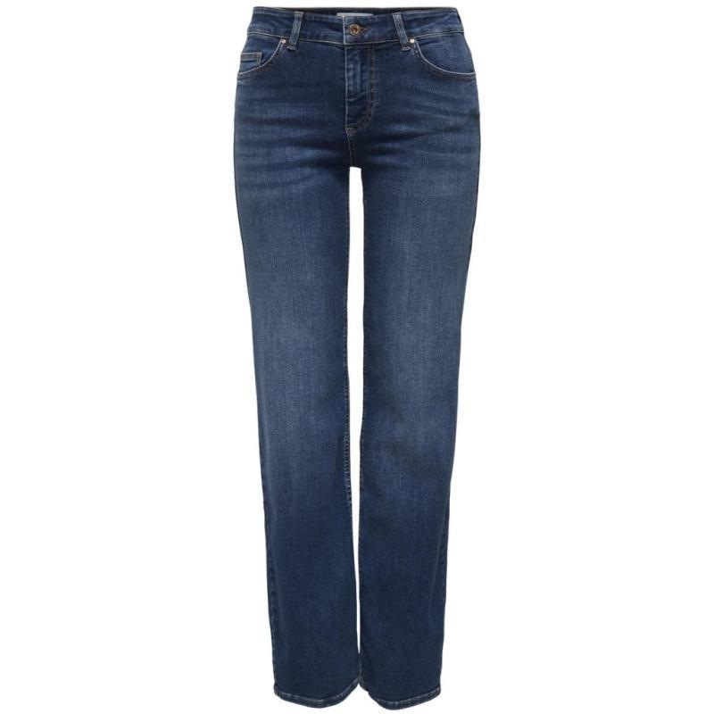 Dame Jeans Onlblush  Dark Blue Denim fra Only hos Klædeskabet.dk 5715672372526