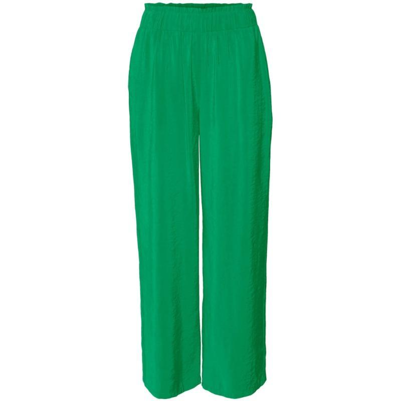 Dame Vmqueeny Long Pants Wvn  Bright Green fra Vero Moda hos Klædeskabet.dk 5715419558060
