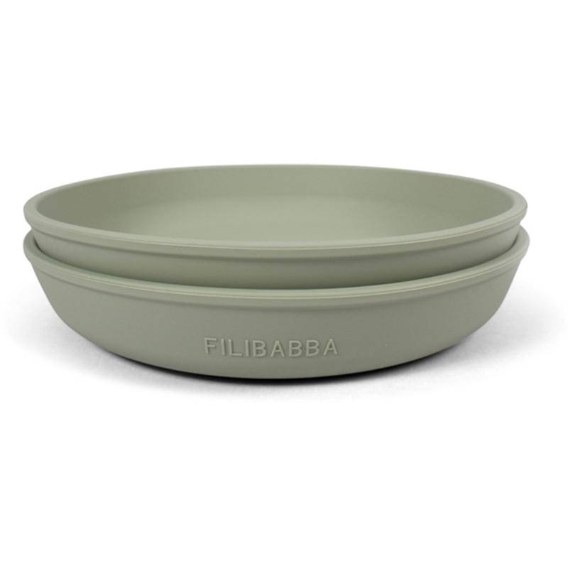 Tallerken 2 Pak Green fra Filibabba
