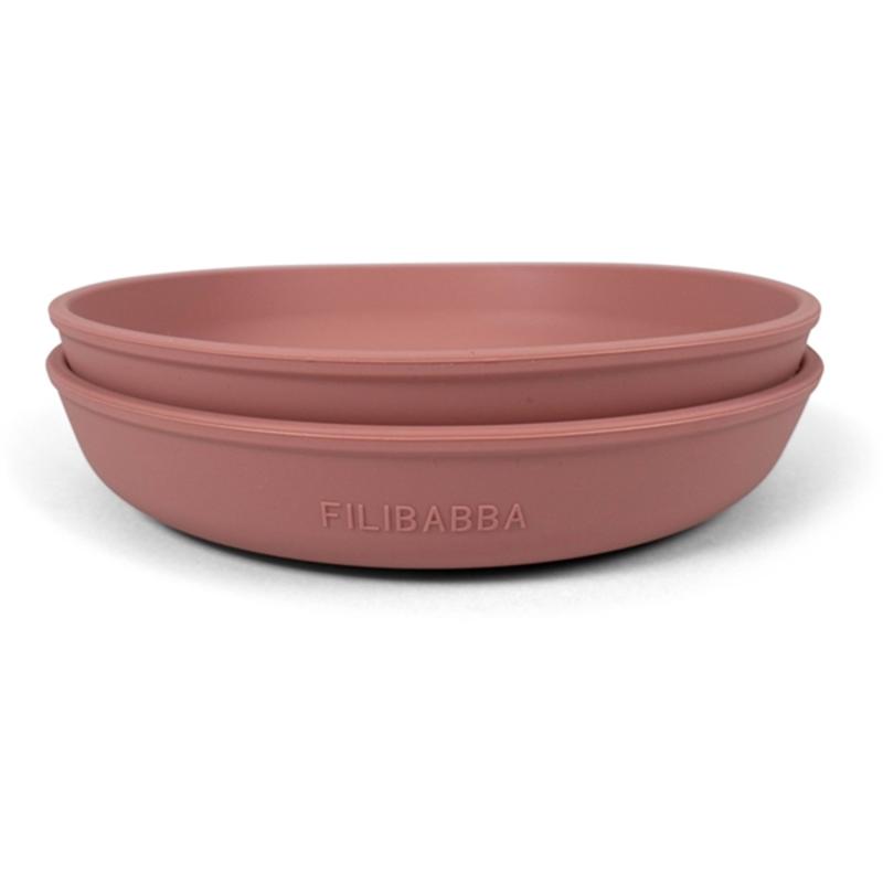 Tallerken 2 Pak Rose fra Filibabba