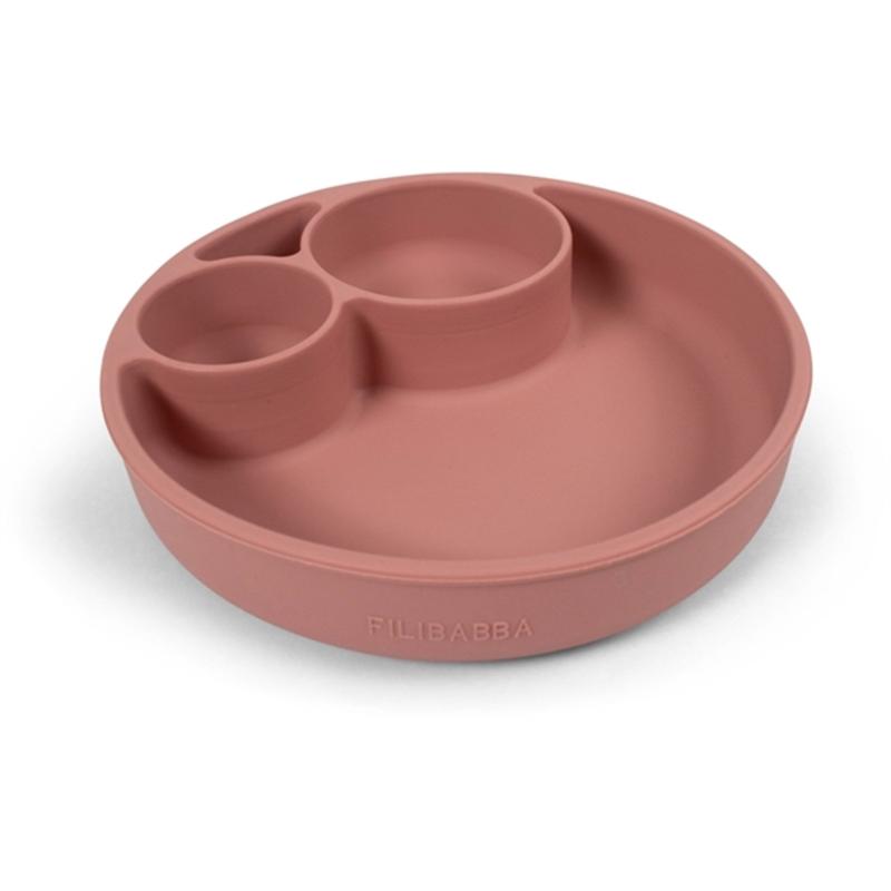 Tallerken Ruminddelt Rose fra Filibabba