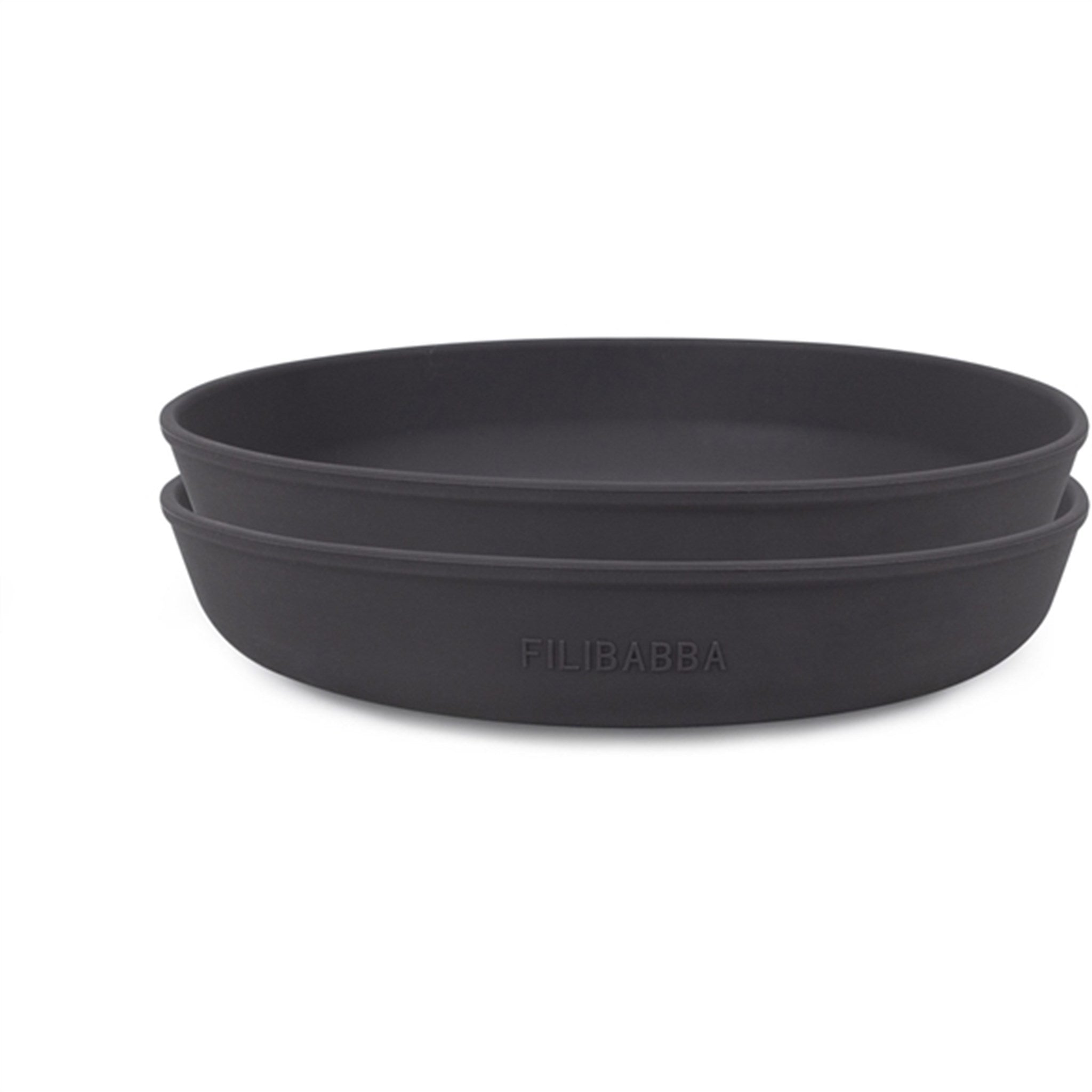 Tallerken 2 Pak Stone Grey fra Filibabba