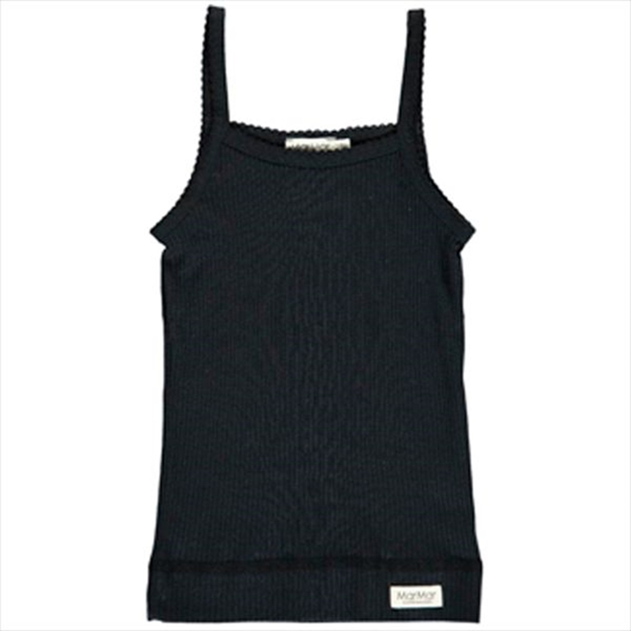 Modal Undertøj Top 2 Pack Black   Str. 6 7 år 116 122 fra Marmar