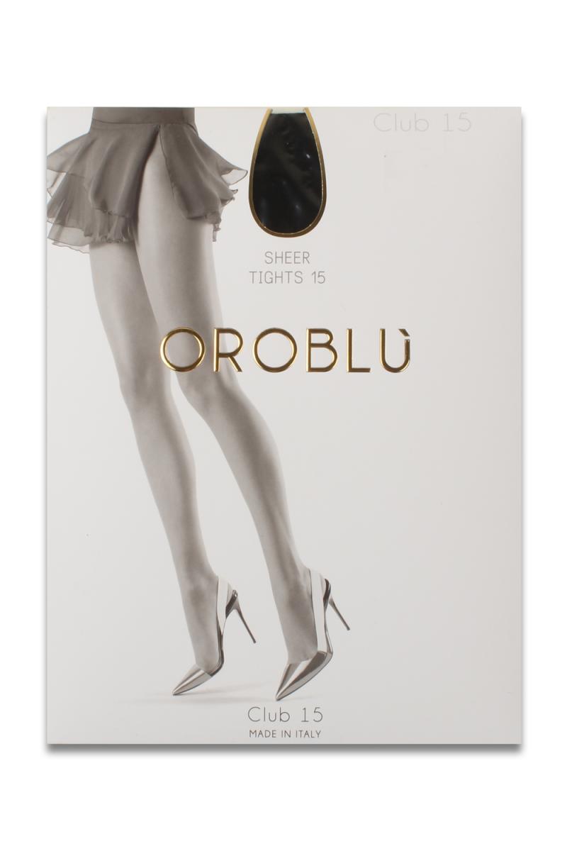 Oroblu CLUB15 Strømpebukser i Sort - Elegant og Transparent