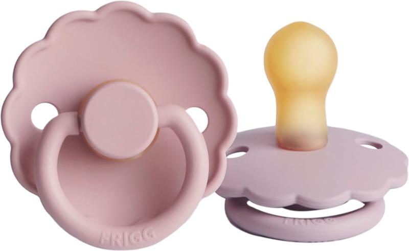 Daisy Runde Sutter I Latex 2pak Str. 1   Baby Pink Soft Lilac fra Frigg