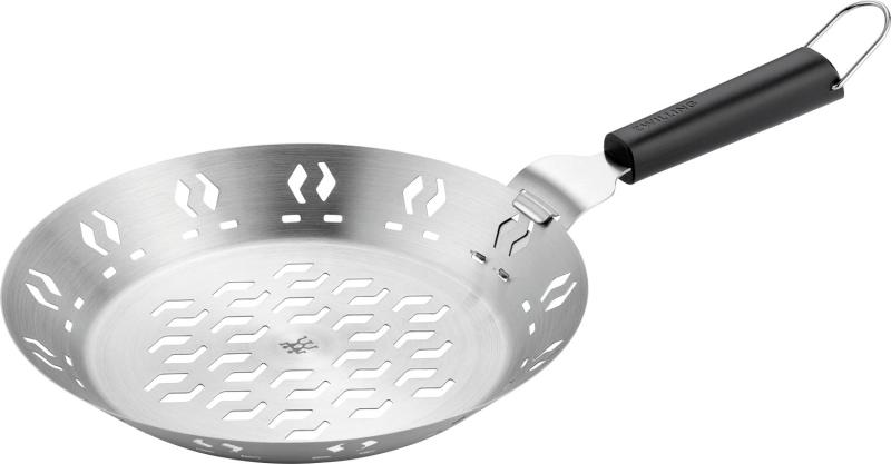 Bbq+ Grillkurv Med Håndtag Sølv Rund fra Zwilling