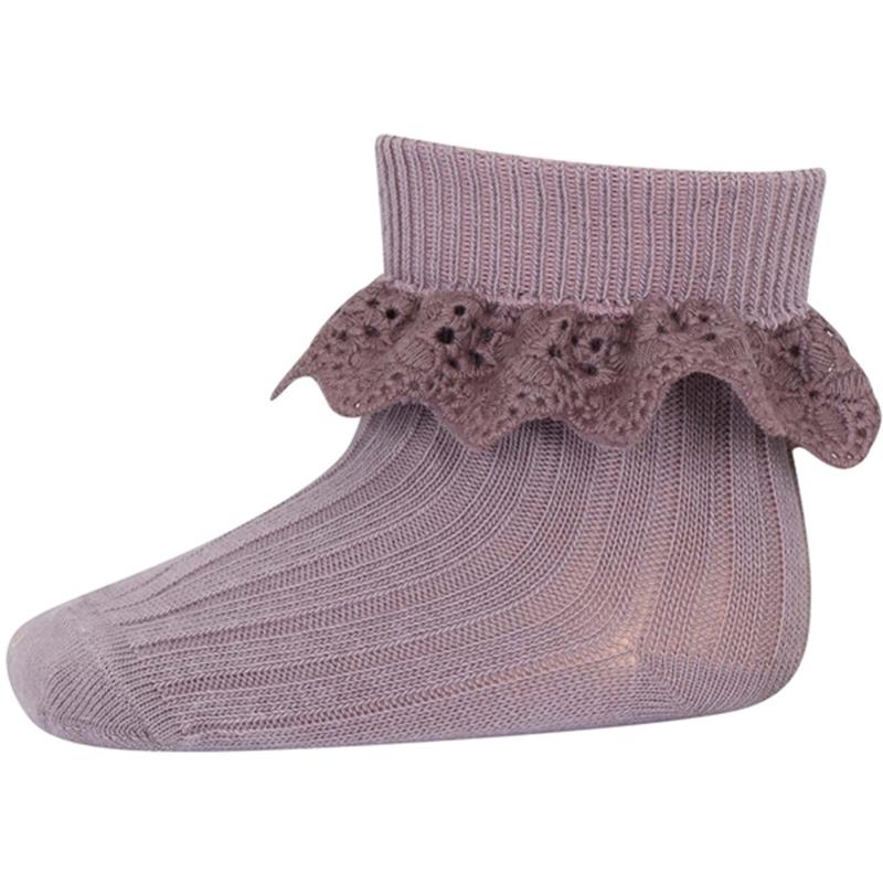 57054 Lisa Blonde Strømper 685 Lilac Shadow   Str. 17 18 fra Mp Danmark
