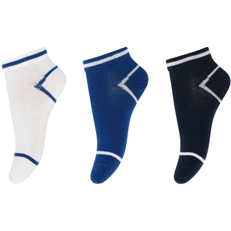 77308 Bo Footies Strømper 3 Pak 9901 Multicolor   Str. 25 28 fra Mp Danmark