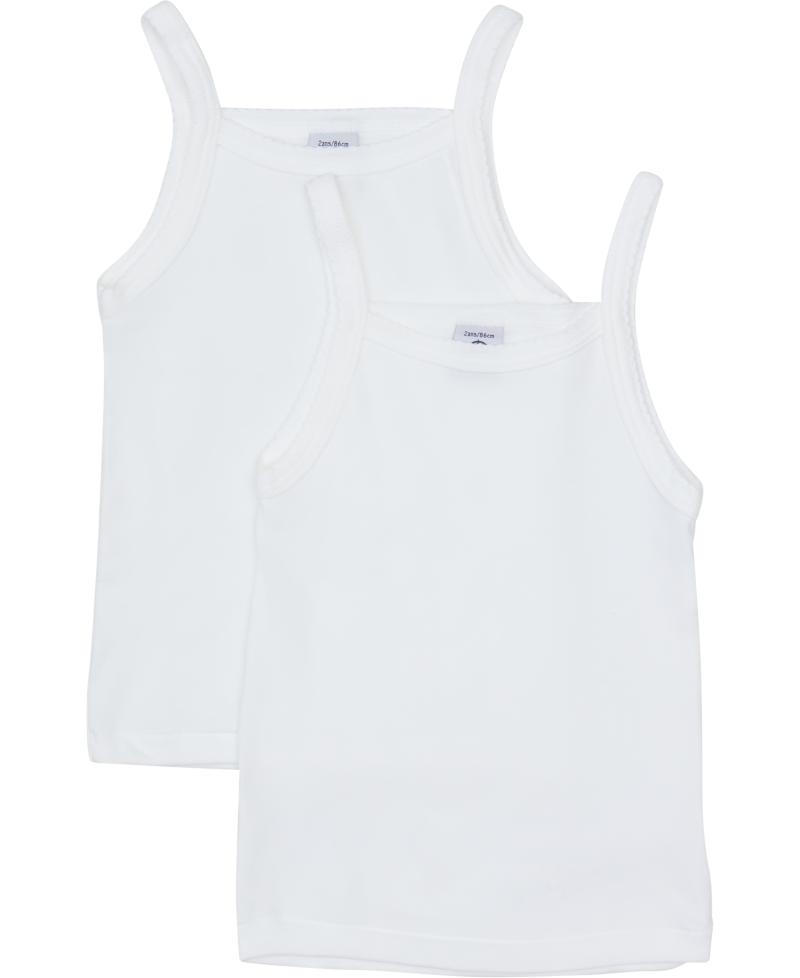 2 Chemises Bretellesvarian2a fra Petit Bateau