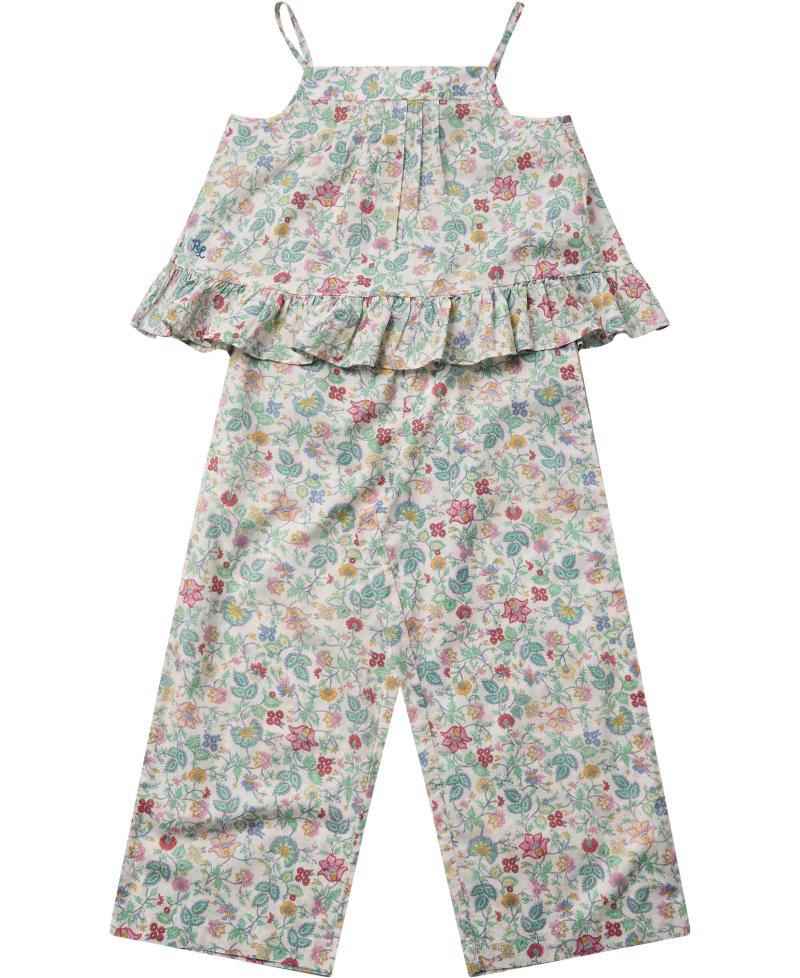 60's Batistefloralpantst St Pns fra Polo Ralph Lauren