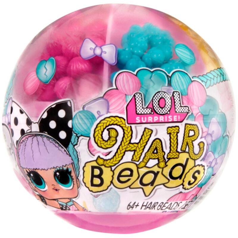 ! Hair Beads Tot Dukker I fra L.o.l. Surprise