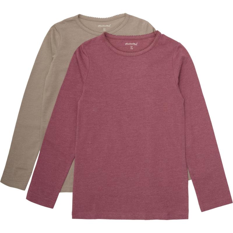 Apple Butter Basic 35 Bluse 2 Pak   Str. 104 fra Minymo