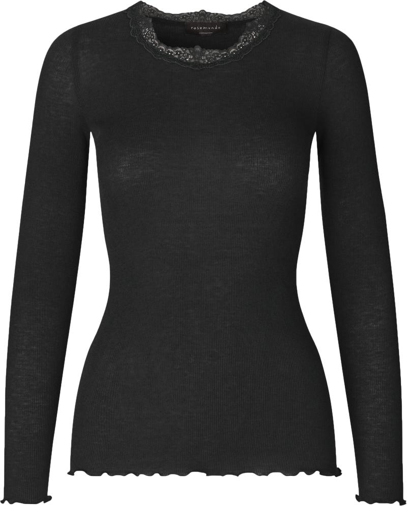 Burlington Ls Wool Tshirt fra Rosemunde