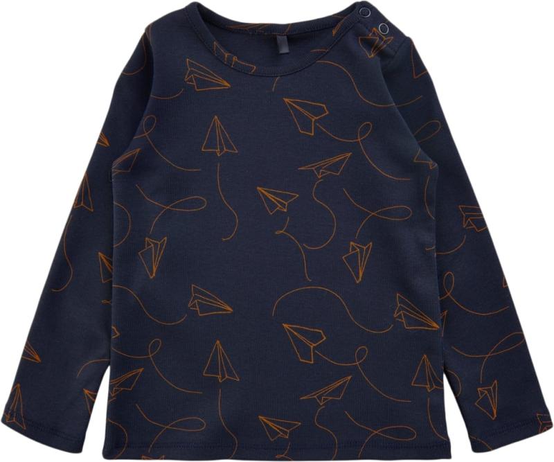 Sgbaby Bella Paper Plane Ls Tee Noos fra Soft Gallery