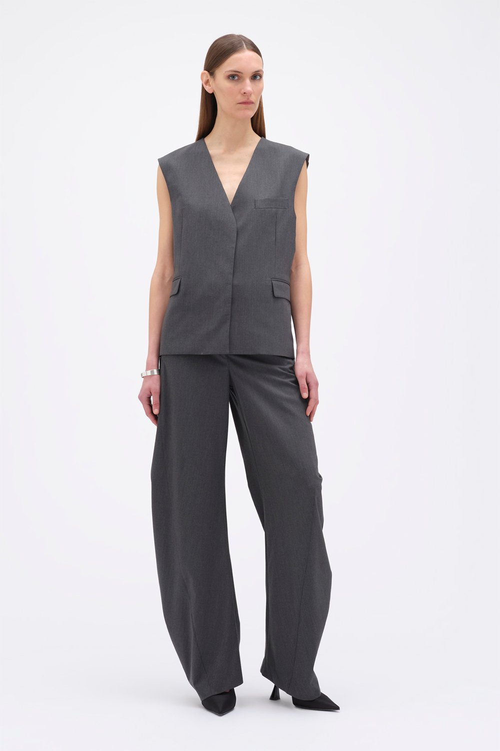 Boxy Waistcoat fra Remain