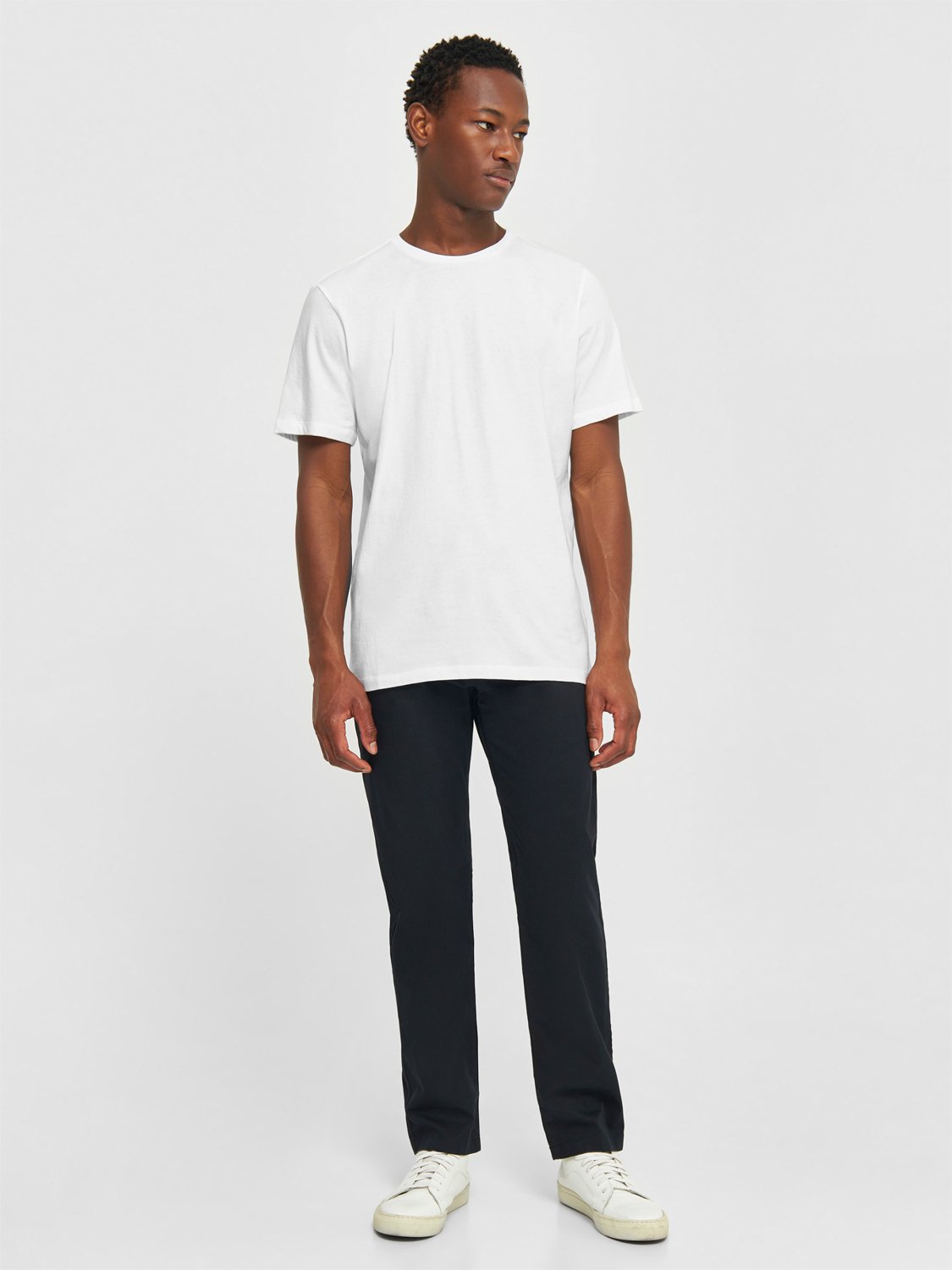 Agnar Basic Tshirt   Regenerative Organic Certified™   Gots Vegan fra Knowledge Cotton Apparel