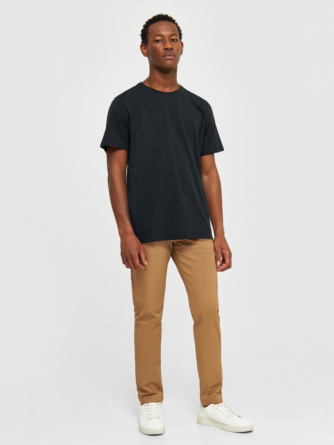 Agnar Basic Tshirt   Regenerative Organic Certified™   Gots Vegan fra Knowledge Cotton Apparel
