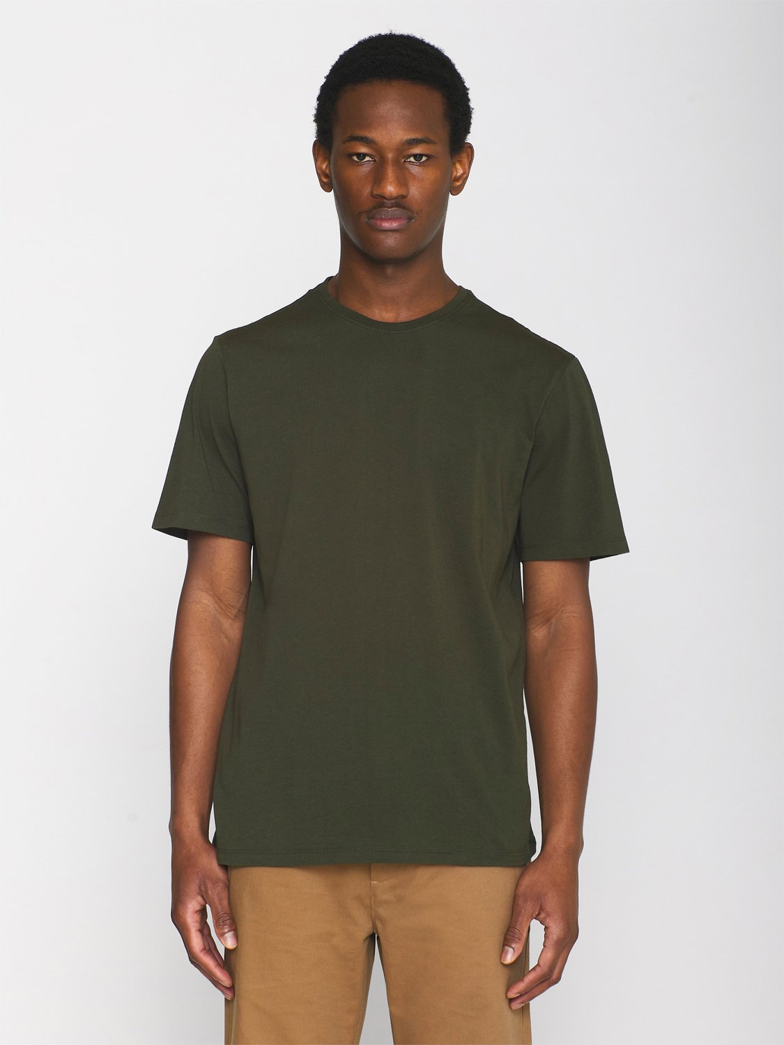 Agnar Basic Tshirt   Regenerative Organic Certified™   Gots Vegan fra Knowledge Cotton Apparel