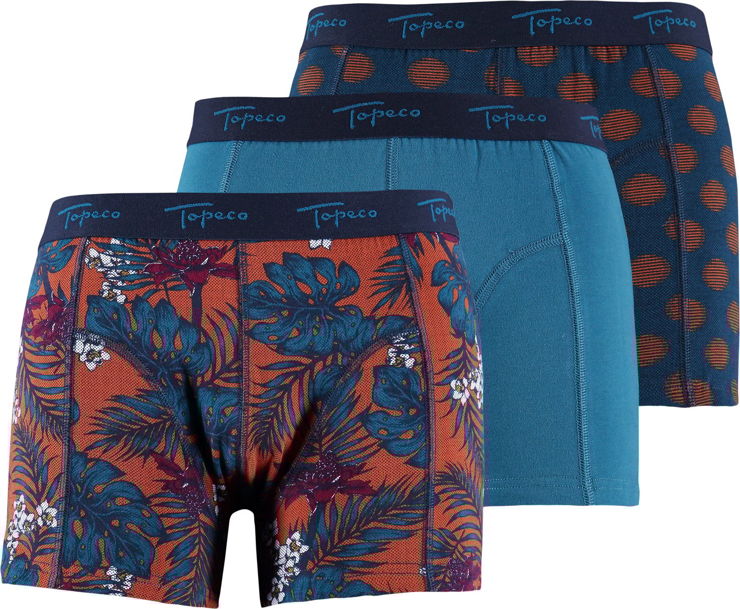 3pack Boxer, Cotton fra Topeco