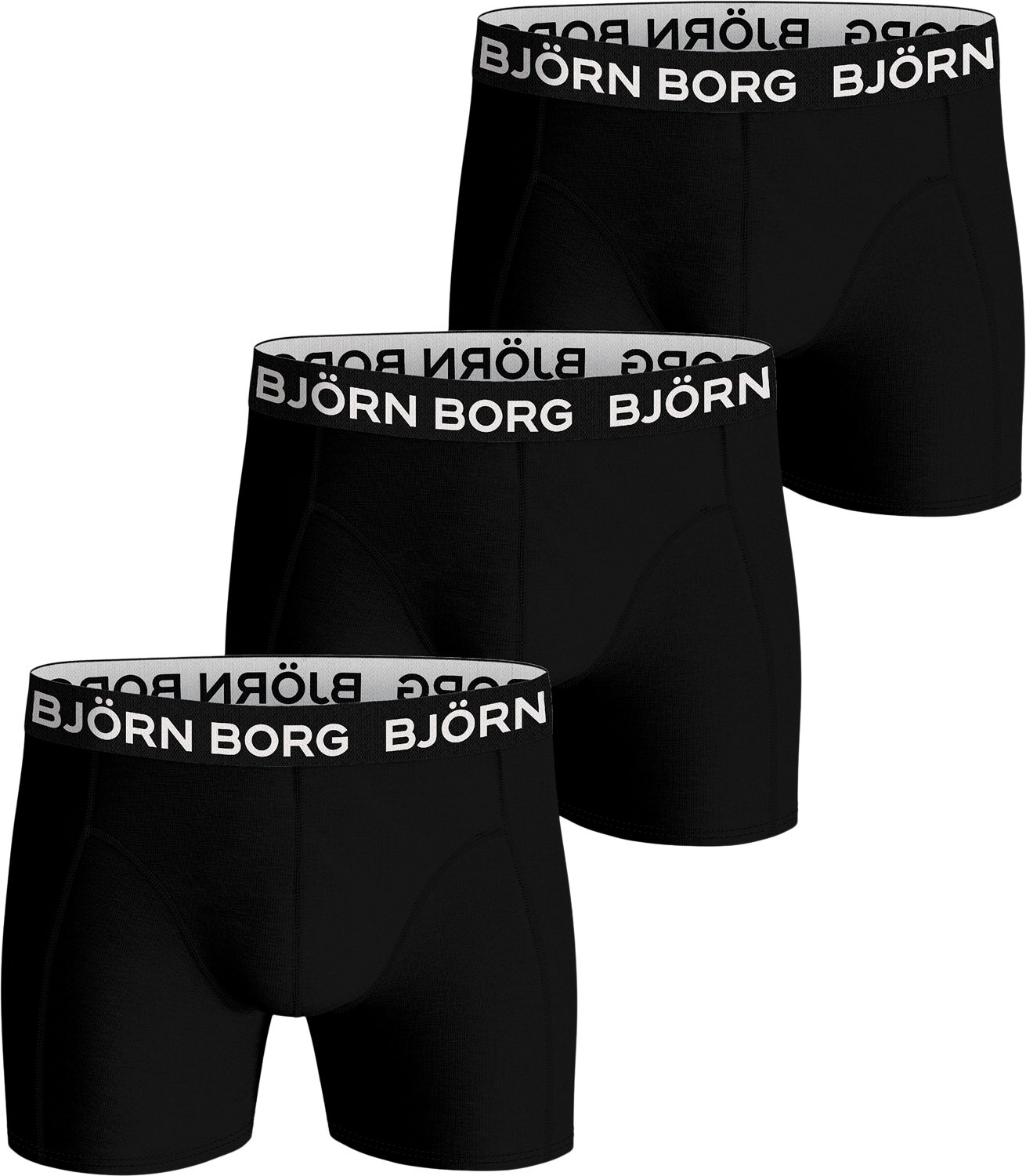 Bamboo Cotton Blend Boxer 3p fra Björn Borg