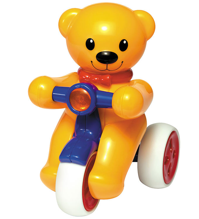 Aktivitetslegetøj   Cyklende Bamse fra Tolo
