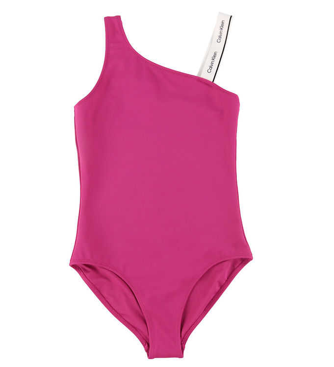 Badedragt   Bright Damson fra Calvin Klein