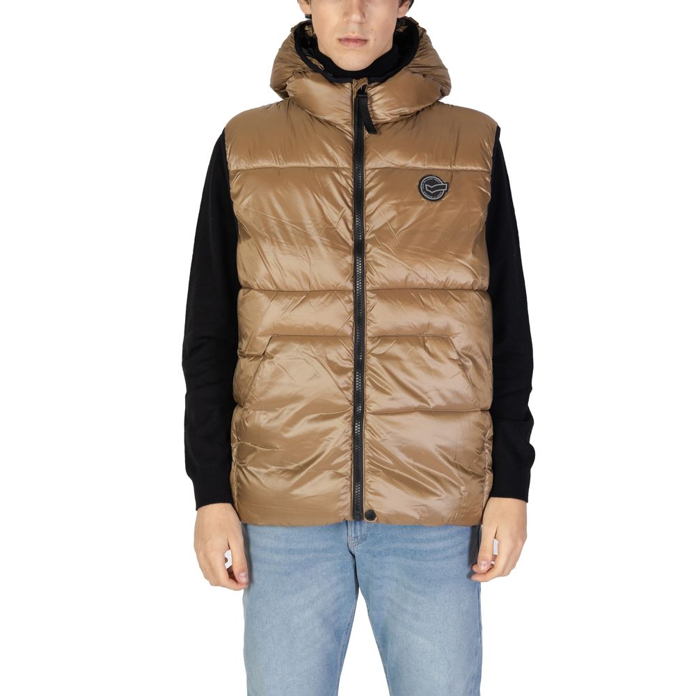 Beige Polyamide Jacket fra Gas hos Modeoutlet 8050944531698